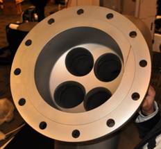 A picture containing indoor, disk brake, projector, gear
Description automatically generated